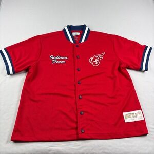 Indiana Fever Jersey Mens Large Red Homefield Basketball Warm Up Adult WNBA